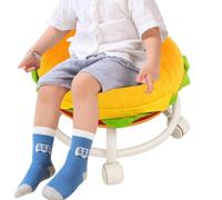 Taburete pequeño genérico banco decorativo hamburguesa y agradable | Pequeños taburetes para sentarse en casa sala de estar dormitorio niño cocina entrada balcón