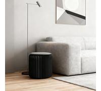 Taburete plegable con cojín, asiento portátil de 300 kg de capacidad, banco de zapatos multiusos, mesa auxiliar, taburete de noche