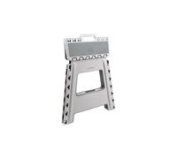 Taburete Plegable multiusos infantil Gris de varias medidas de altura: 22 cm, 27 cm, 32 cm y 39 cm Arregui, ideal para niños con asa para transportar