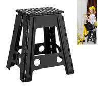 Taburete Plegable Portatil 45cm de Altura - Escalón para Adultos y Niños - Silla de Cocina, Baño y Jardín