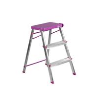 Taburete Plegable Rolser Aluminio M3 Malva