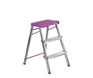 Taburete Plegable Rolser Aluminio M3 Malva