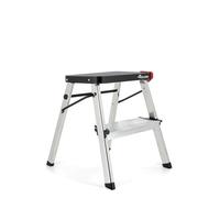Taburete Rolser Plegable Aluminio M2 220 Peldaño ancho Negro