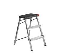 Taburete Plegable Rolser de Aluminio M3 - Negro