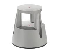 Twinco Taburete rodante de plástico irrompible, carga máx. 150 kg