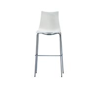 Taburete Scab Zebra Tecnopolímero 2565 11 Lino