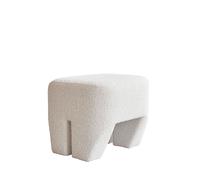 Taburete Sculpt Blanco Roto