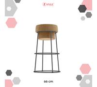 Taburete ZStyle Bouchon-Botella Tapa Prosecco Espumoso Wine-Corcho Y Metal-Moderno-Diseño-Champagne-Gabbietta - Bar Enoteca Restaurante Pub-Silla Alta-Hecho En Italia-Original Domitalia Anthracite - 6