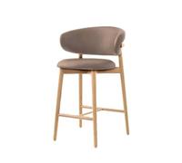 Taburetes de bar con respaldo alto, cómodas sillas de tela para el hogar, sala de estar, tabernas y restaurantes, sillas altas elegantes para comedor y entretenimiento