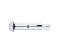 Index Fixing Systems ACHT08L [CH-TO] Anclaje antigiro para cargas altas. Tornillo hexagonal 6.8 60 Ø8, Gris, M6 x 60 mm, diámetro de 8 mm, Set de 200 Piezas