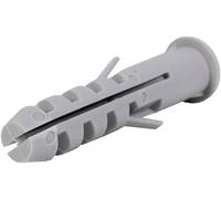 Taco de nylon, Tacos de pared para tornillos, para fijar lámparas, cuadros, Diámetro de 12 mm, Apto para para Paneles de Yeso, Ladrillo, Hormigón, 200 unidades