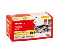 TACO FISCHER SX Ø4x20mm 200 unid. N4 70004