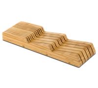 Taco interior para cajón - taco de bambú para guardar cuchillos en e
