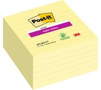 Taco notas post-it 675 super sticky 101x101 amarillo canario con linea