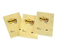 Taco notas Post-it nº 662 102x152 con cuadros