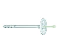 Taco universal de fijación de aislamiento LTX Ø 10 x 140 mm para apretar al martillo con un clavo de nailon con zona de expansión corta Tacos golpear plástico Paquete de 200
