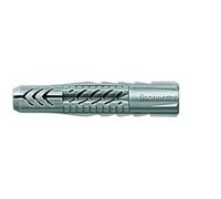 Taco universal Fischer UX, sin brida, tamaño 12 x 70, paquete de 20 piezas