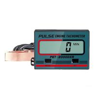Tacómetro digital de mano, tacómetro de sierra de cadena de inducción para motor de gasolina, medidor de RPM para motor pequeño, cortacésped, recortadora, prueba