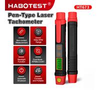 Tacómetro Digital HABOTEST HT673, Tacómetro Láser Tipo Pluma, Tacómetro Láser de Medición sin Contacto HT673