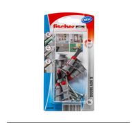 Fischer Taco Duoblade 545684 con tornillo para cartón-yeso 6 uds