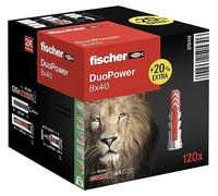 Tacos Fischer DuoPower 570410 8 x 40 mm (120 Unidades)