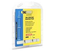 Tacwise 0205 Clavos Brad Galvanizados Tipo 18G/15-30 mm, Paquete de 4000 | Selección de 4000 Clavos Tipo 18G (2000 x 15mm, 1000 x 25mm and 1000 x 30mm)