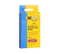 Tacwise 0287 Grapas de Corona Estrecha Galvanizadas 91/18 mm, Caja de 1000