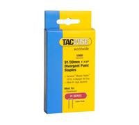 Tacwise 0289 Grapas de Corona Estrecha Galvanizadas 91/30 mm, Caja de 1000
