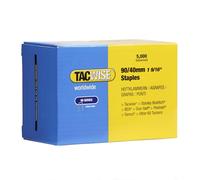 Tacwise 0311 Grapas Galvanizadas de Corona Estrecha Tipo 90/40 mm, Paquete de 5000