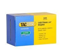 Tacwise Grapas 0342 Galvanizadas profesionales Tipo 140/10 mm, 5000 Grapas