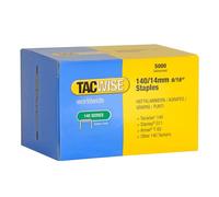 Grapas profesionales galvanizadas tipo 140/14 mm, 5000 unidades - Tacwise - Alta calidad