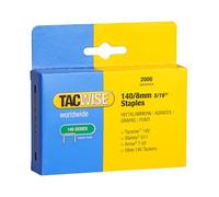 Tacwise 0346 Grapas Galvanizadas Profesionales Tipo 140/8 mm, 2000 Grapas