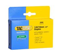 Tacwise 0347 Grapas Galvanizadas Profesionales Tipo 140/10mm, 2000 Grapas