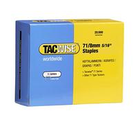Tacwise 0368 Grapas Galvanizadas para Tapicería Tipo 71/8 mm, Paquete de 20.000