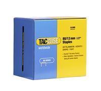 Tacwise 0384 Grapas para Tapicería Galvanizadas Tipo 80/12 mm, Paquete de 10.000