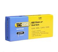 Tacwise 0392 Clavos Brad Galvanizados de Tipo 18G / 10 mm, Paquete de 5000