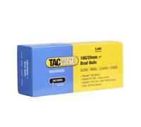 Tacwise 0396 Clavos Brad Galvanizados de Tipo 18G / 25 mm, Paquete de 5.000 | Fuerte Capacidad de Sujeción