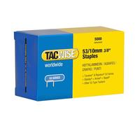 Tacwise 0431 - Caja de grapas galvanizadas de tipo 53/10 mm, 5000 unidades