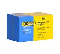Tacwise 0452 Grapas Galvanizadas de Tipo 53 / 14 mm, Paquete de 5000