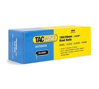 TACWISE 1714 Clavos Brad Galvanizados de Tipo 18G / 40 mm, Plateado, Paquete de 4000