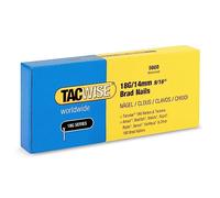 Tacwise 1724 Clavos Brad Galvanizados de Tipo 18G / 14 mm, Paquete de 5000