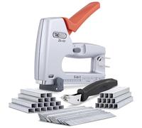 Tacwise 1765 Z5-53 Pistola Grapadora/Clavadora Metálica 5 en 1 Profesional con 4000 Grapas, 2000 Clavos y Quita Grapa, Utiliza Grapas Tipo 13 53 y 71, Clavos Tipo 18G y Clavos sin Cabeza 180