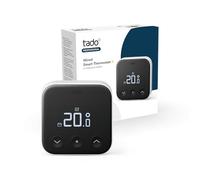 tado Termostato Inteligente Cableado X para Profesionales, Control Mediante aplicación y Altavoz Inteligente (Alexa, Siri, Google Assistant)
