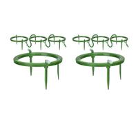 Tagtight Juego de 8 anillos de agua, 5 B, 3 soportes para piernas, reflector de goteo, anillo de goteo con boquilla integrada de 1/8 con púas, 3 insertos desmontables