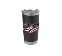 Tailandia Tipo de Letra Escritura Hombre Guapo Bangkok Asia Vaso térmico de acero inoxidable de doble pared