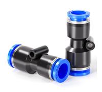 TAILONZ 10Pzs Raccord Reductor Recto 8x6mm Push-Connect Neumático