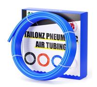 TAILONZ PNEUMATIC Azul 8mm OD 10 Metros Manguera de aire de PU Manguera de aire para la línea de aire o tubería de transferencia de fluidos