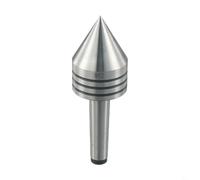 Tailstock Live Center 60 grados Mt2 cónico para tornos manuales CNC Plus con construcción de acero de alta precisión