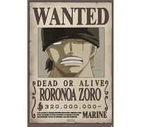 Tainsi One Piece Wanted Zoro - Póster (11 x 17 pulgadas, 28 x 43 cm)