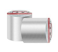Taipintee Cinta de Butilo Autoadhesiva, 100mmx5m, Sellador Impermeable para Reparación de Fugas de Agua